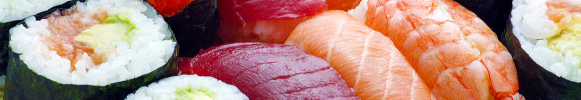 Eating Asian Fusion Japanese Sushi at Sakura Sushi restaurant in West Des Moines, IA.